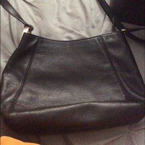 Michael Kors black leather crossbody